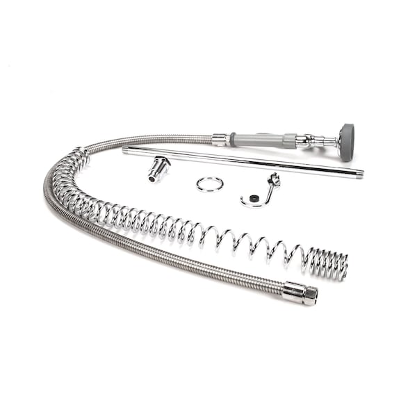 Pre-Rinse, Spring Action, 18 Riser, 44 Hose & B-